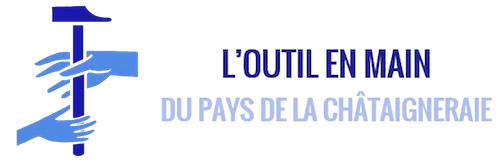 logo l'outil en main de la châtaigneraie