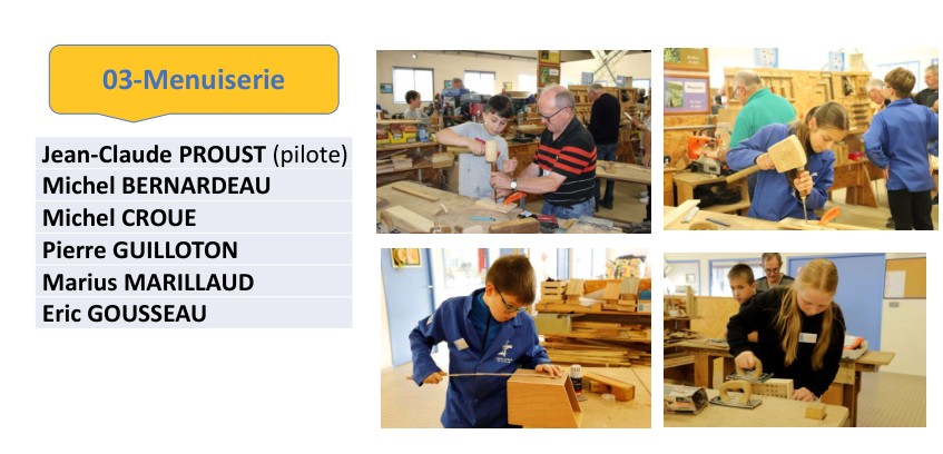 Pôle menuiserie
